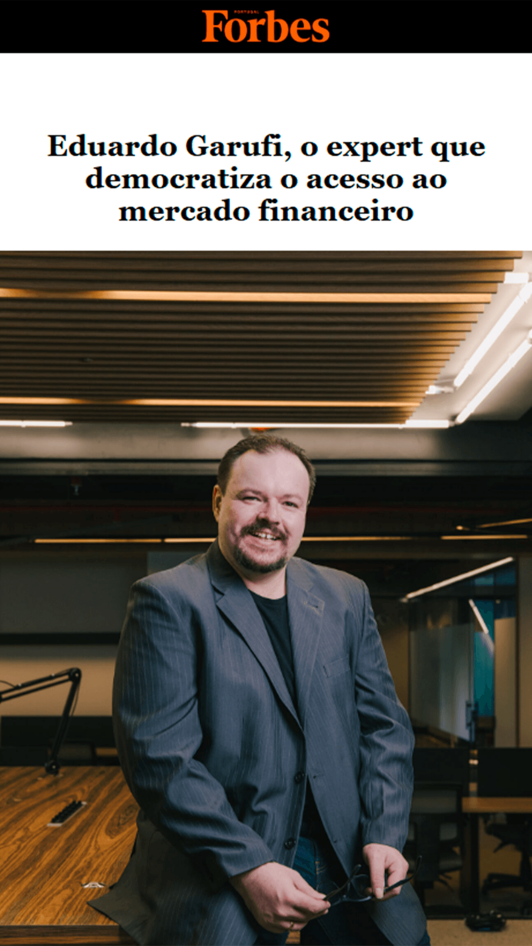 Eduardo Garufi na Forbes